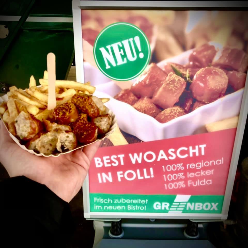 Restaurant "KNITTEL AVIA Greenbox Shop, Bistro" in Petersberg