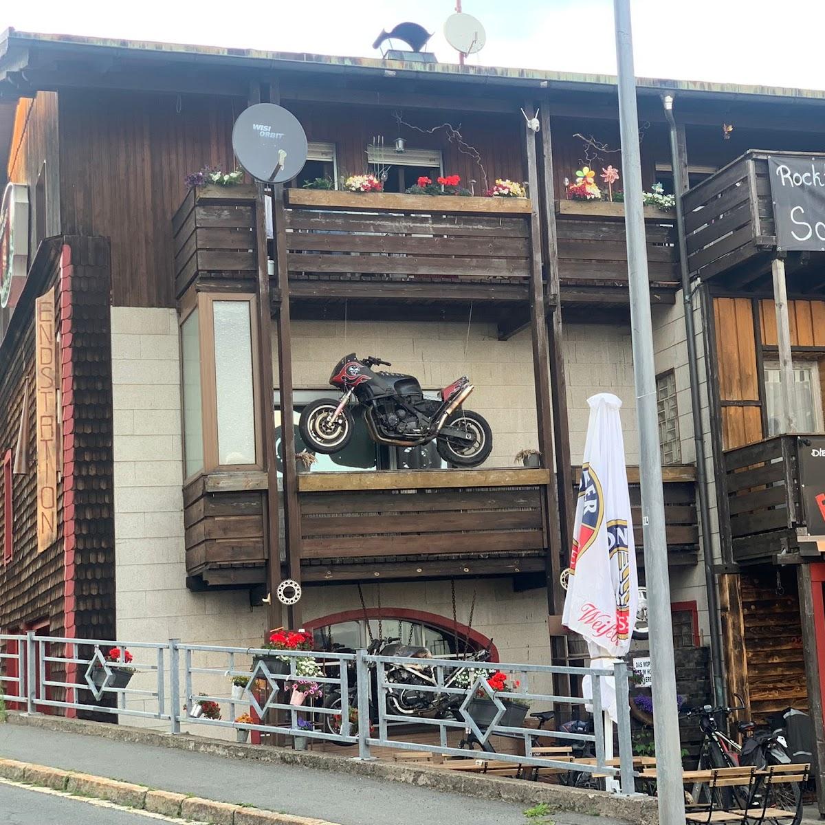 Restaurant "Endstation die kleine Kneipe Bikertreff" in Fichtelberg