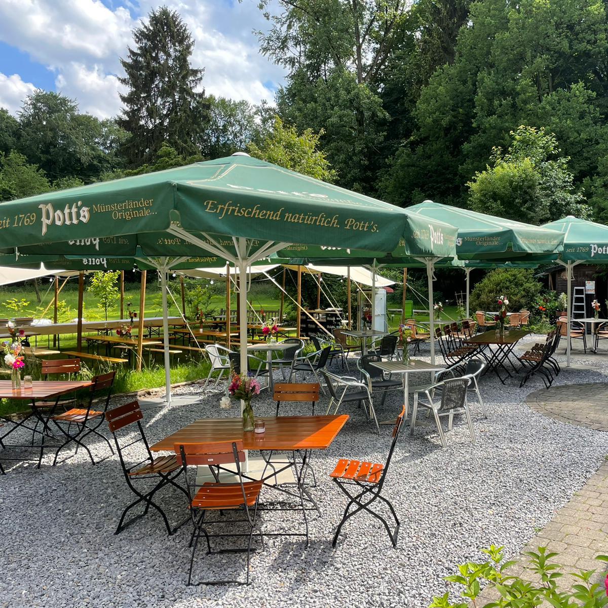 Restaurant "Café altes Pfarrhaus" in Halle (Westfalen)