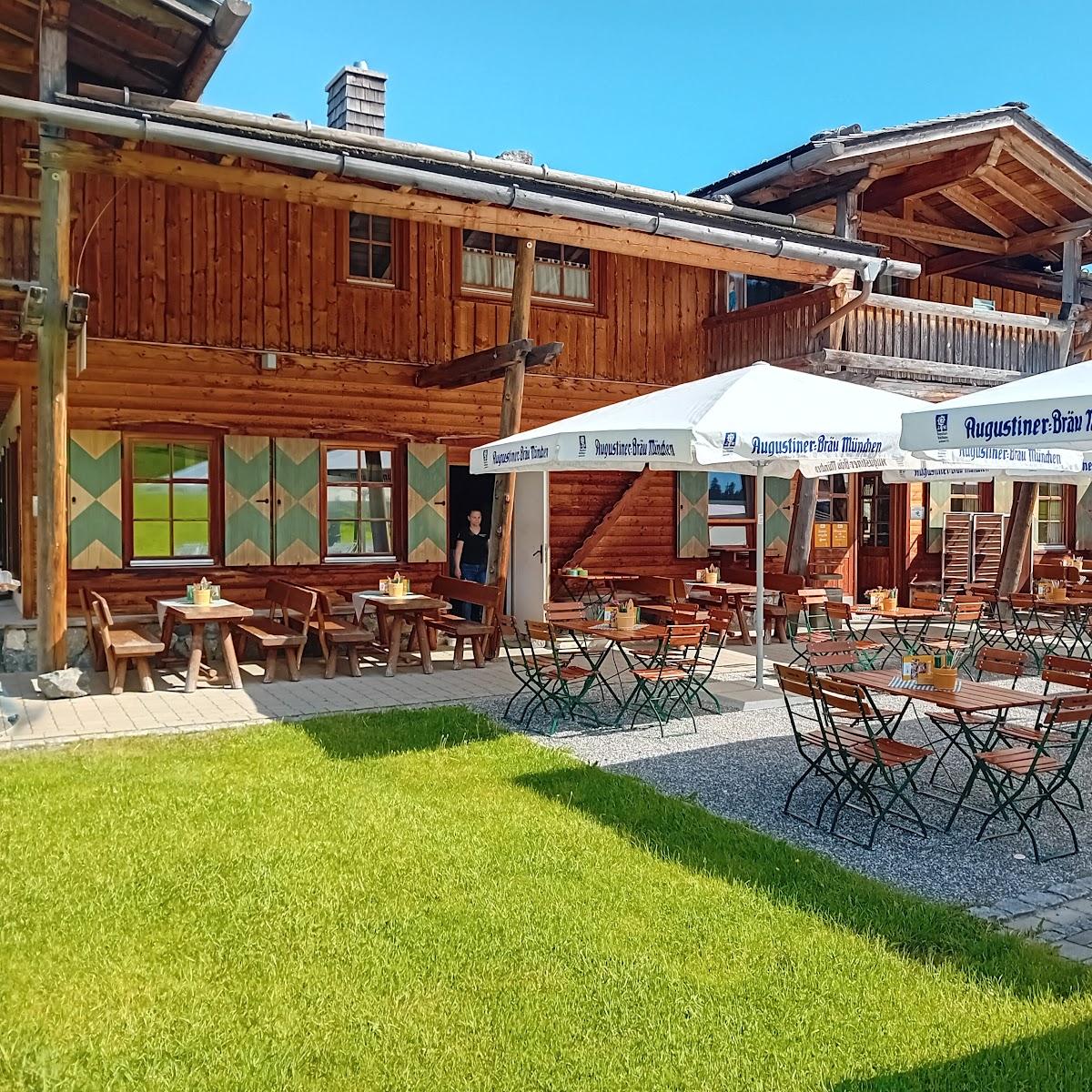 Restaurant "Buron Stadl" in Wertach