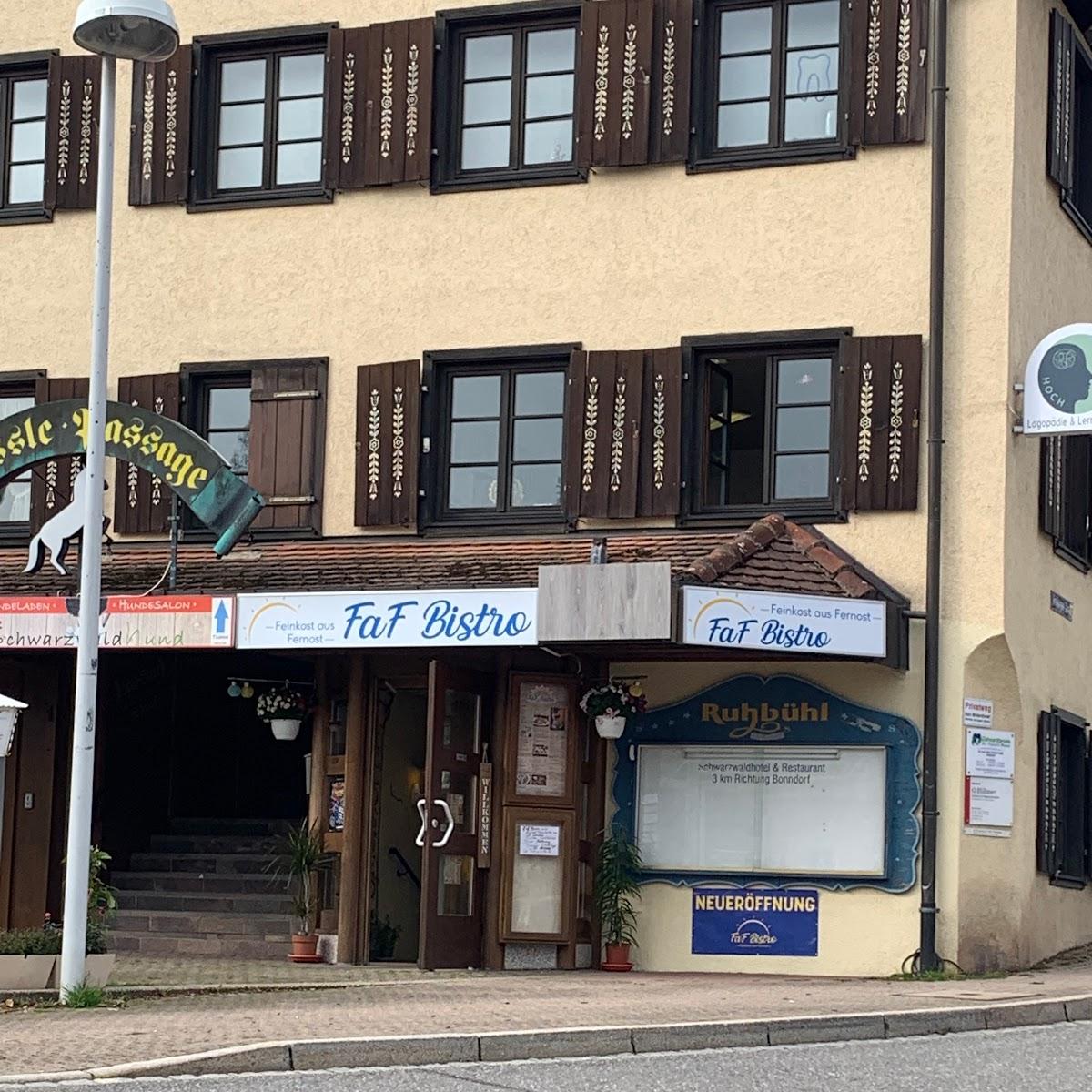 Restaurant "FaF Bistro" in Lenzkirch