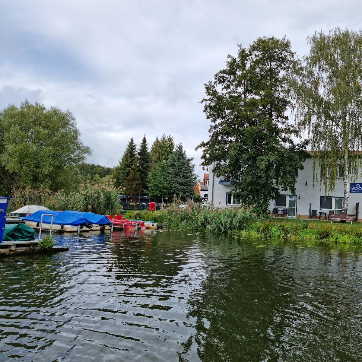 Restaurant "Boootshaus" in Beeskow