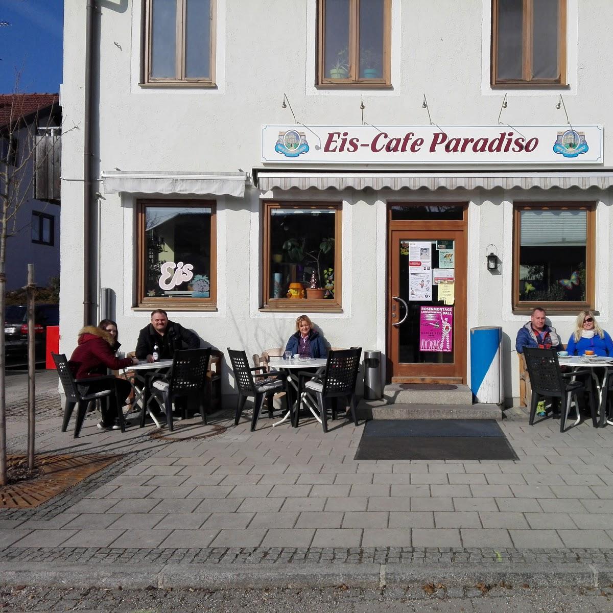 Restaurant "Eiscafé Paradiso" in Aßling