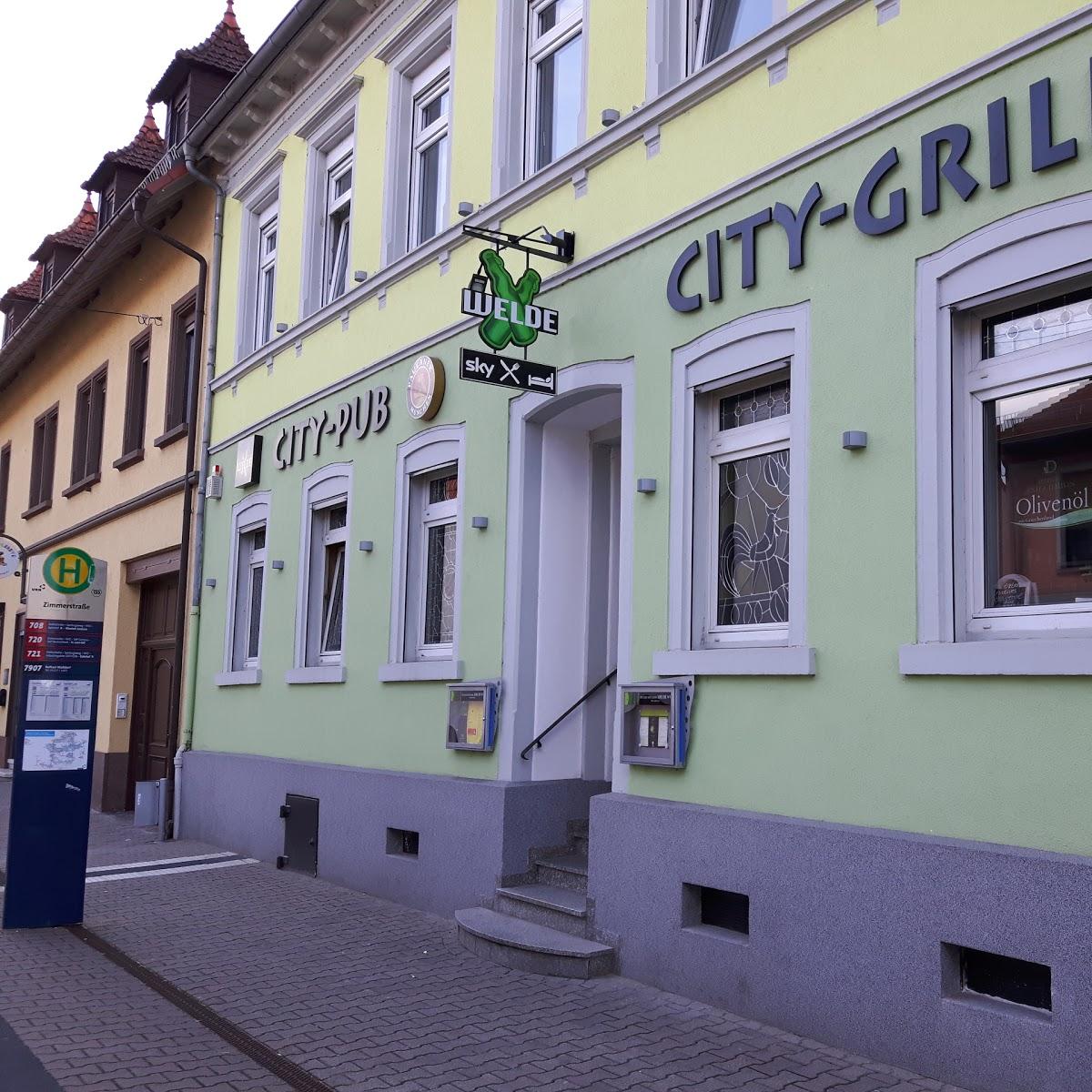 Restaurant "City-Grill und City-Pub" in Walldorf