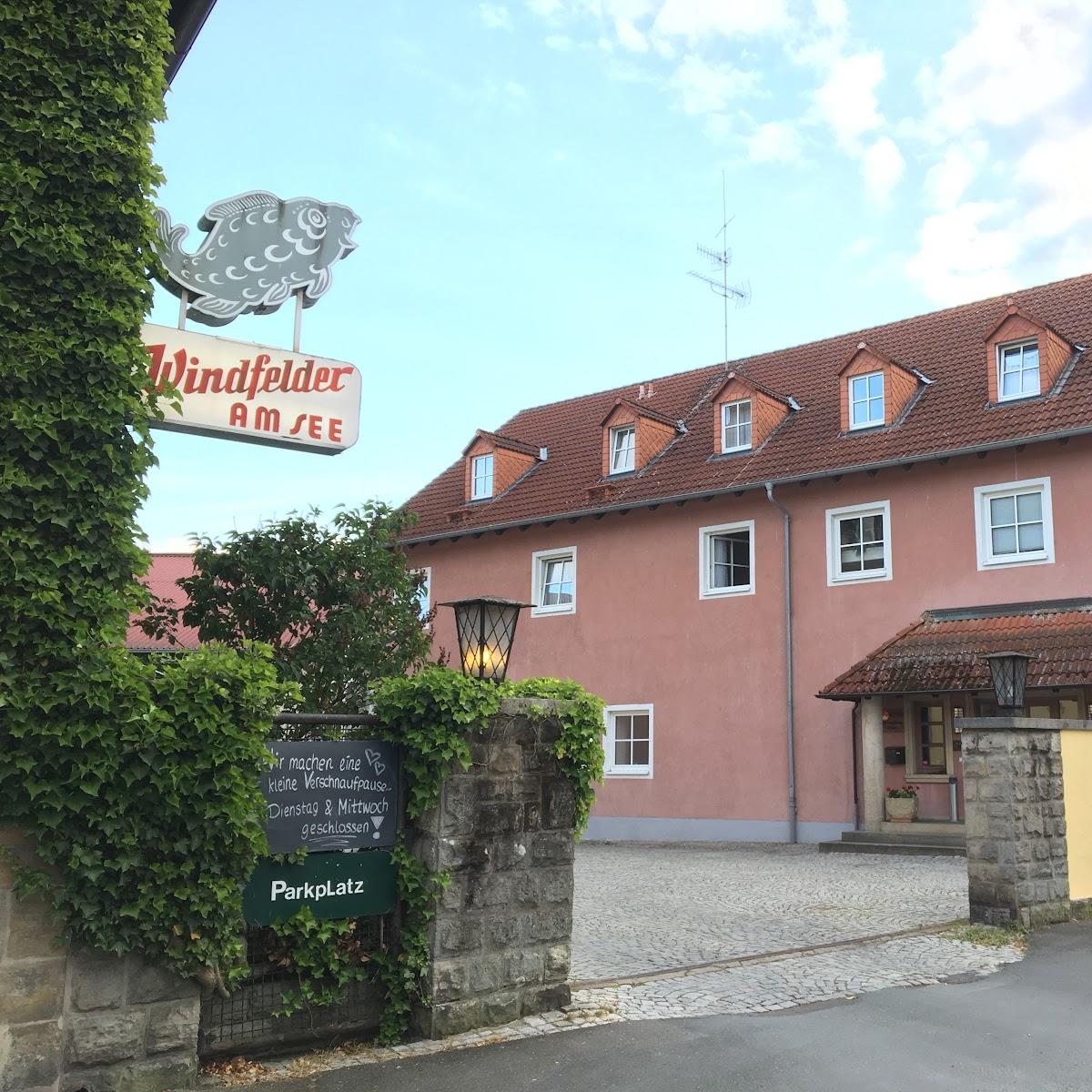 Restaurant "Hotel Windfelder am See" in Stegaurach