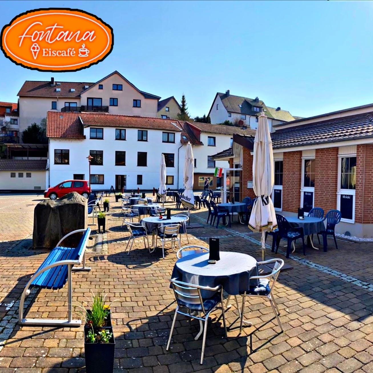 Restaurant "Eiscafé Fontana" in Rhumspringe