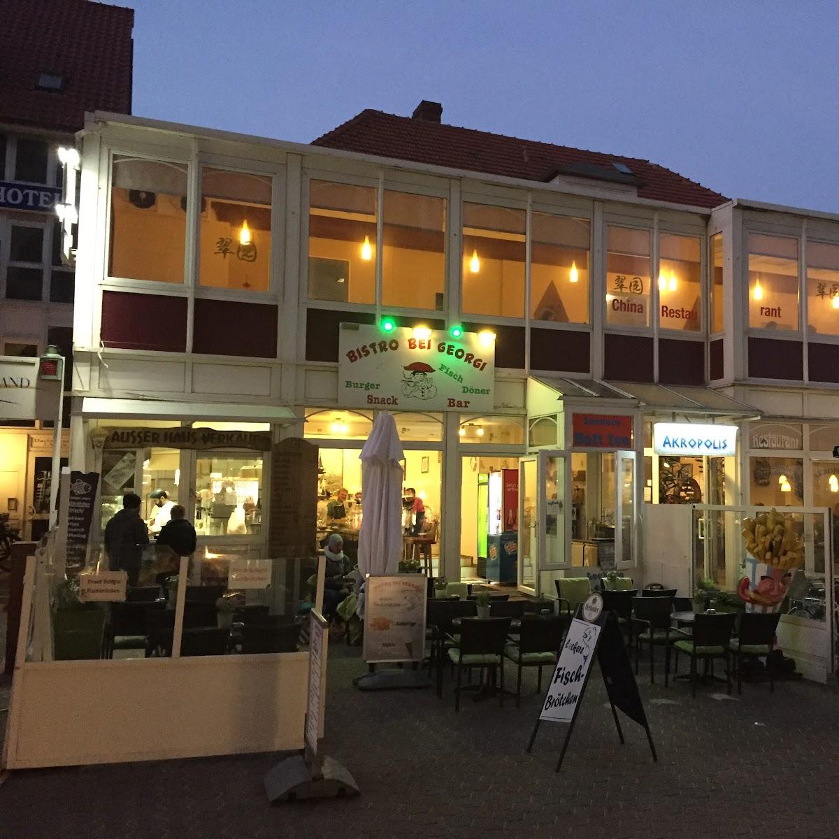 Restaurant "Bistro bei Georgi" in Borkum