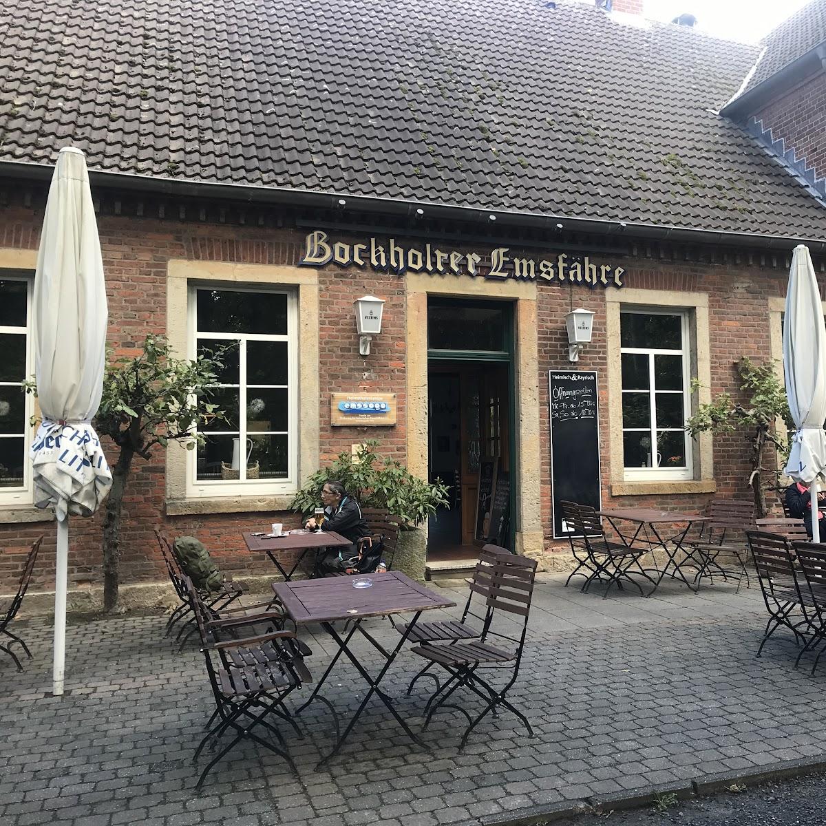 Restaurant "Bockholter Emsfähre - Kulinarische Klabautermänner UG (haftungsbeschränkt)" in Rheine