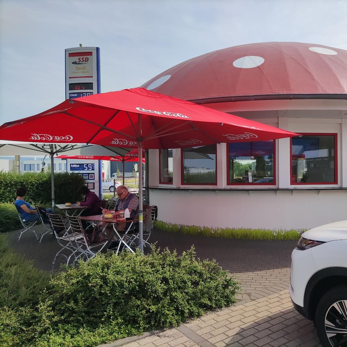 Restaurant "Krumkühler Pilz-Imbiss" in Borgholzhausen