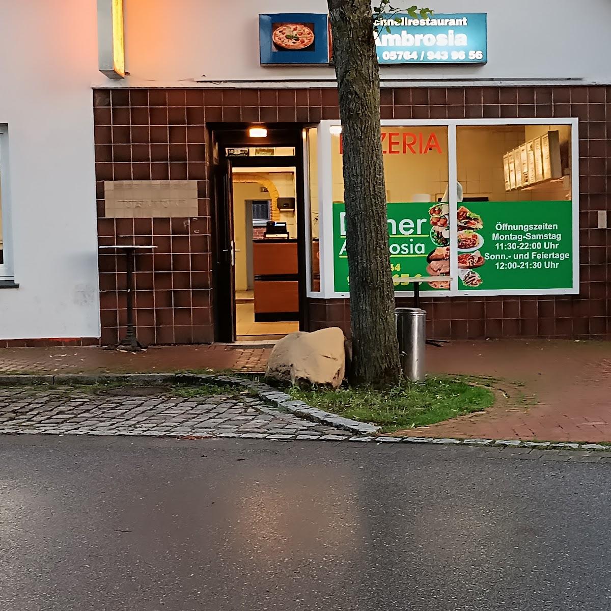 Restaurant "Pizzeria Ambrosia" in Steyerberg