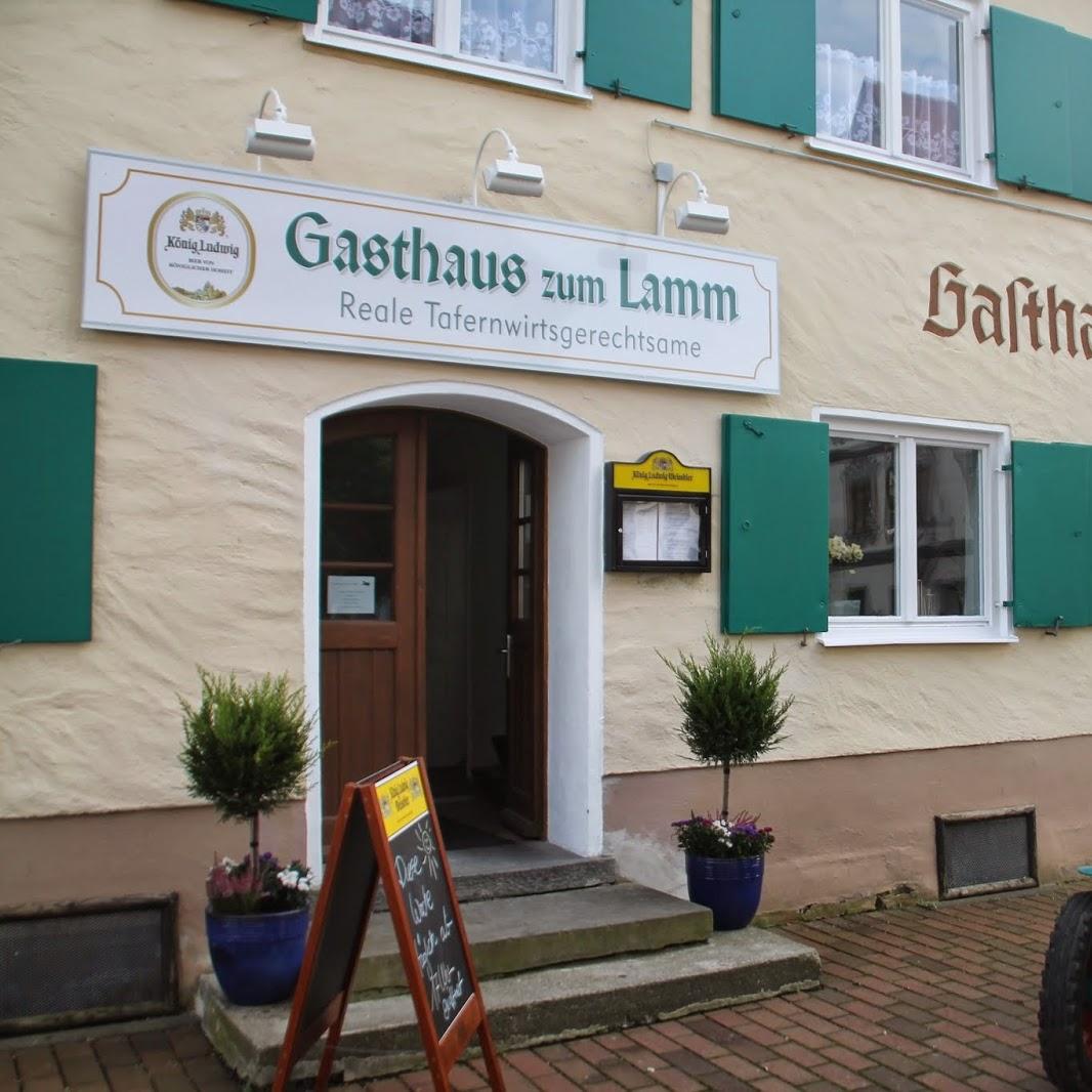 Restaurant "Gasthaus zum Lamm, Inhaber: Christian F. Armster" in Obergünzburg