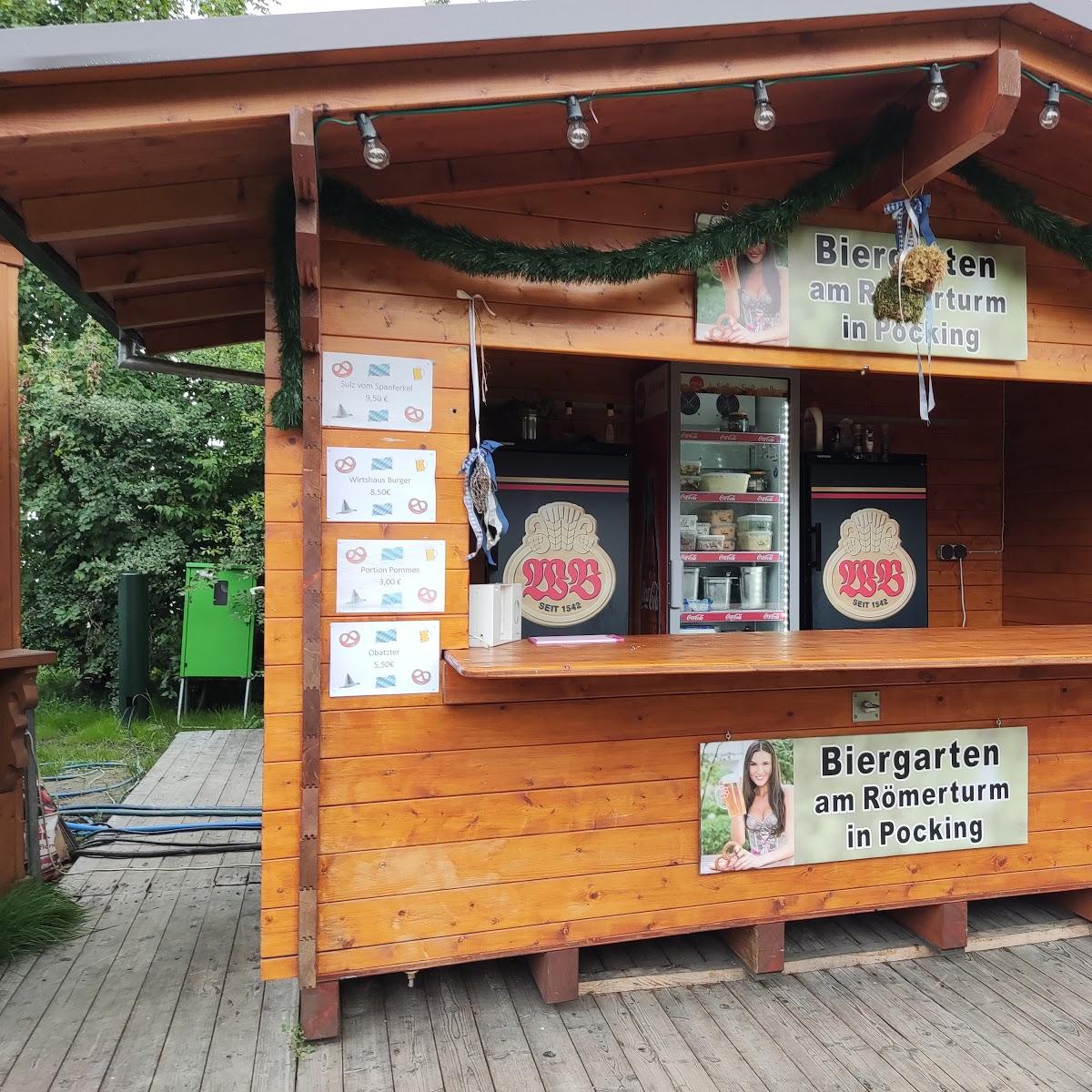 Restaurant "Biergarten am Römerturm" in Pocking