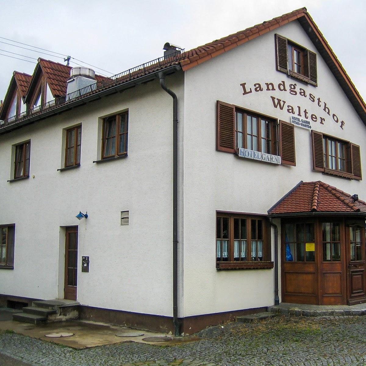 Restaurant "Landgasthof Hotel Walter" in Westhausen