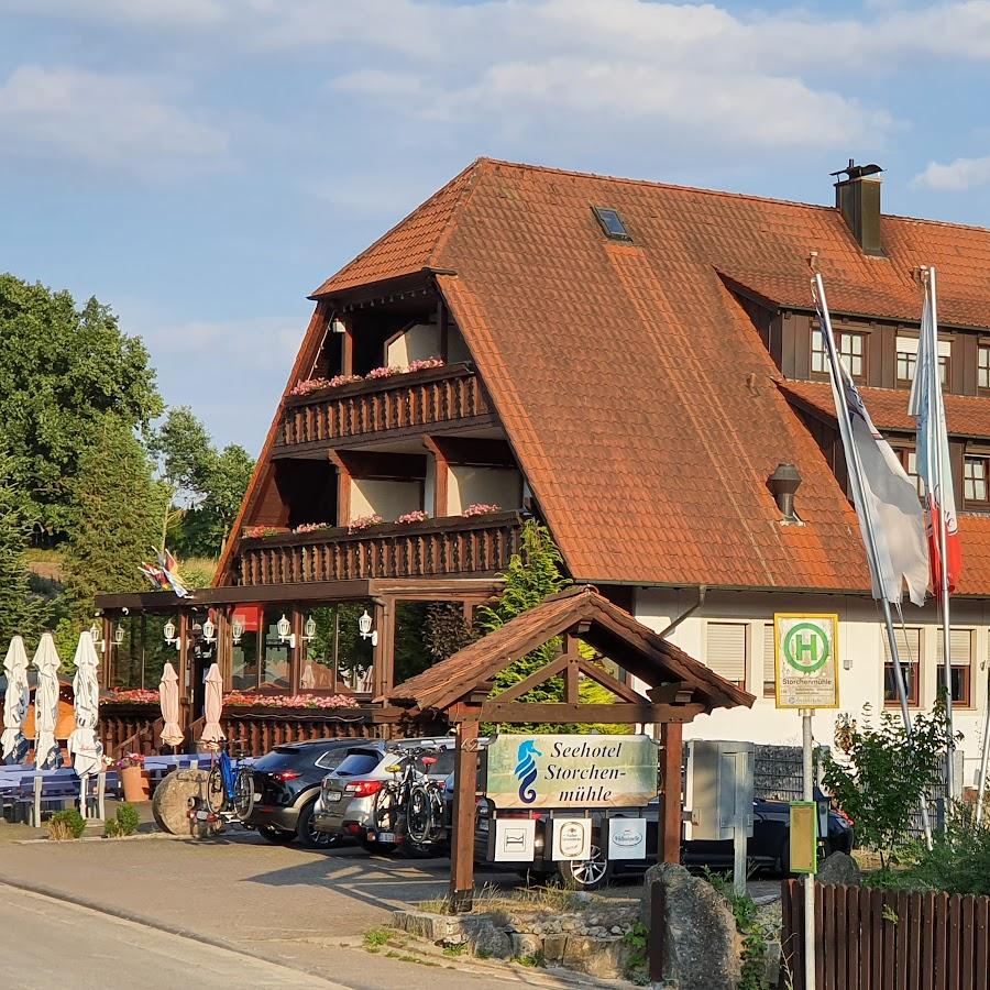 Restaurant "Seehotel Storchenmühle" in Fichtenau