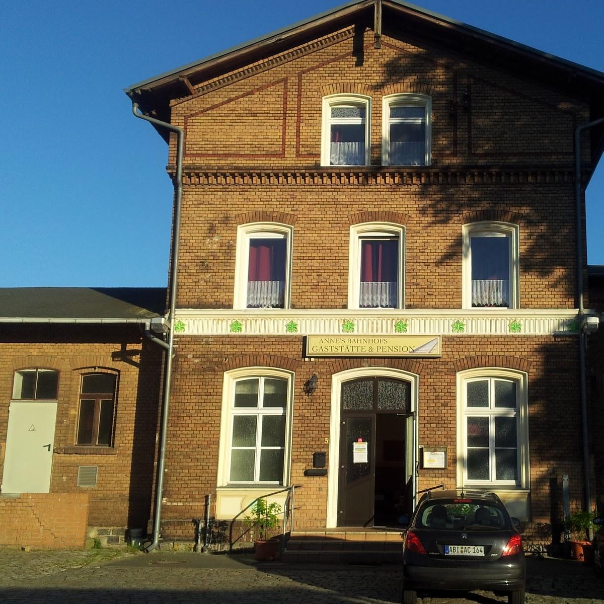 Restaurant "Annes Bahnhofsgaststätte & Pension" in Zerbst OT Lindau