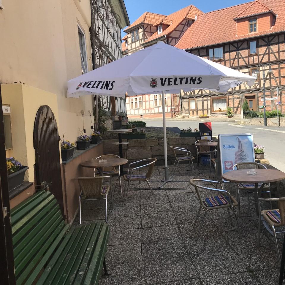Restaurant "Herberge im Kleegarten" in  Wanfried