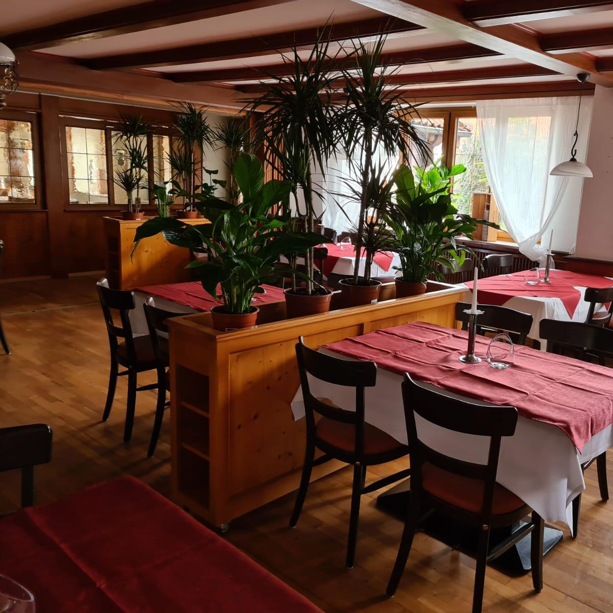 Restaurant "Zum Hirschen ristorante pizzeria da margherita" in Görwihl