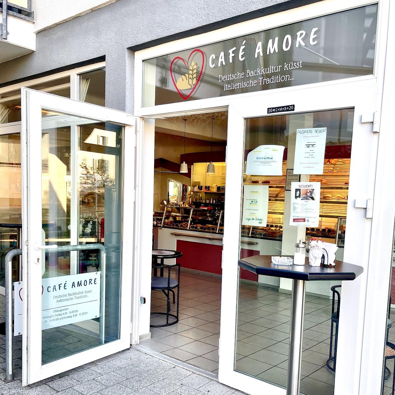 Restaurant "Café Amore (Deutsche Backkultur küsst italienische Tradition…)" in Eschbach