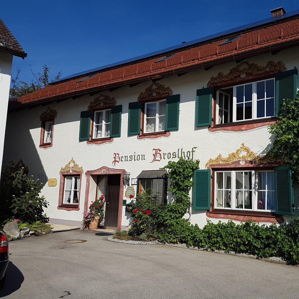 Restaurant "Pension Broslhof" in Inning am Ammersee