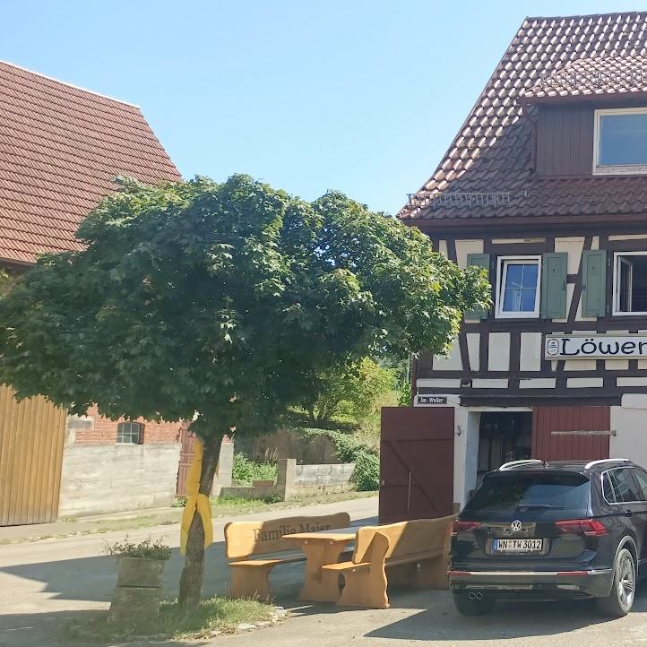 Restaurant "Gasthaus Löwen" in Spiegelberg