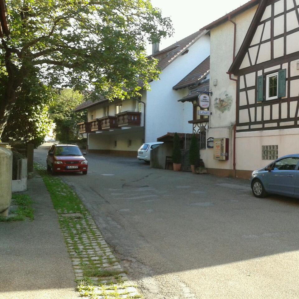 Restaurant "Gasthaus Löwen" in Spiegelberg