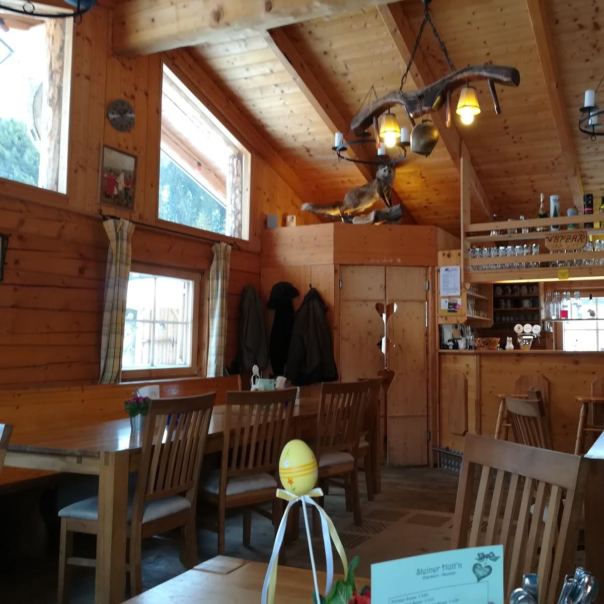 Restaurant "Steinerhütte" in Sankt Oswald