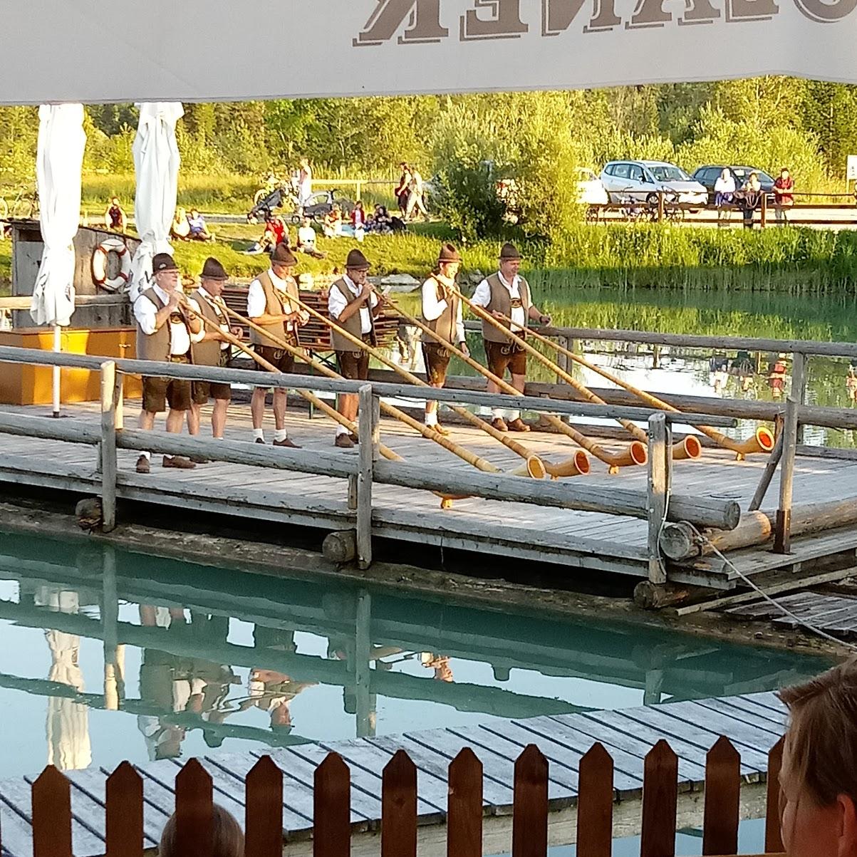 Restaurant "Bootshafen" in Lechbruck am See