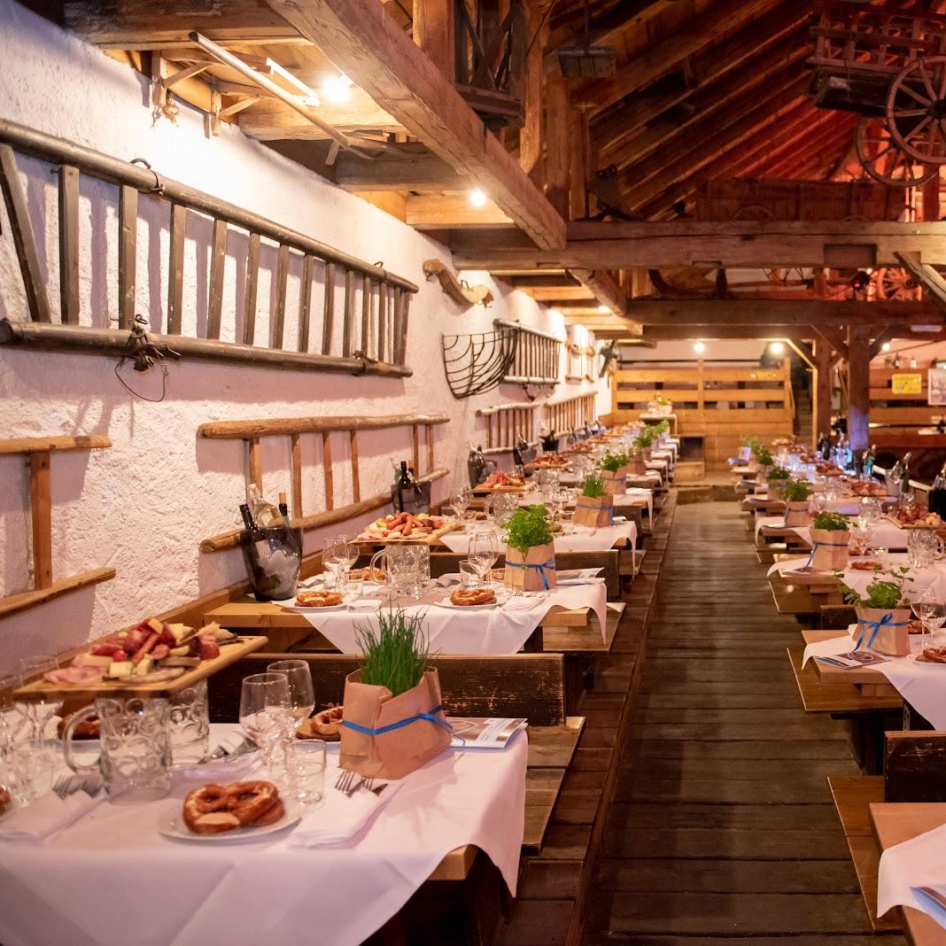 Restaurant "Weißbierstadl Kuchlbauer" in Abensberg