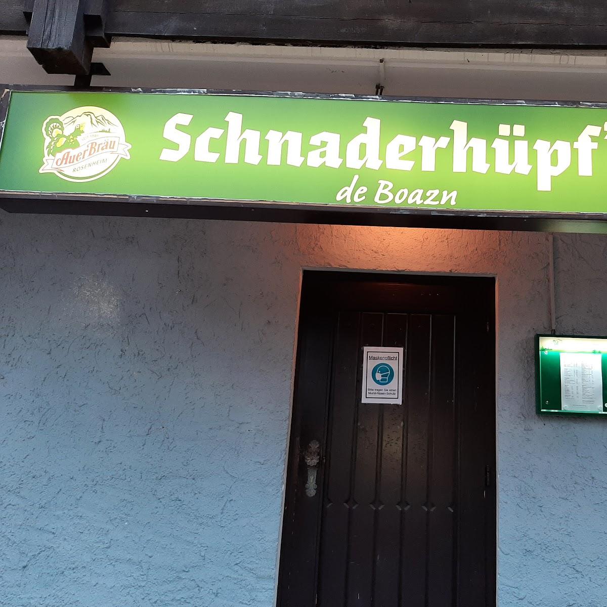 Restaurant "Schnaderhüpfl" in Brannenburg