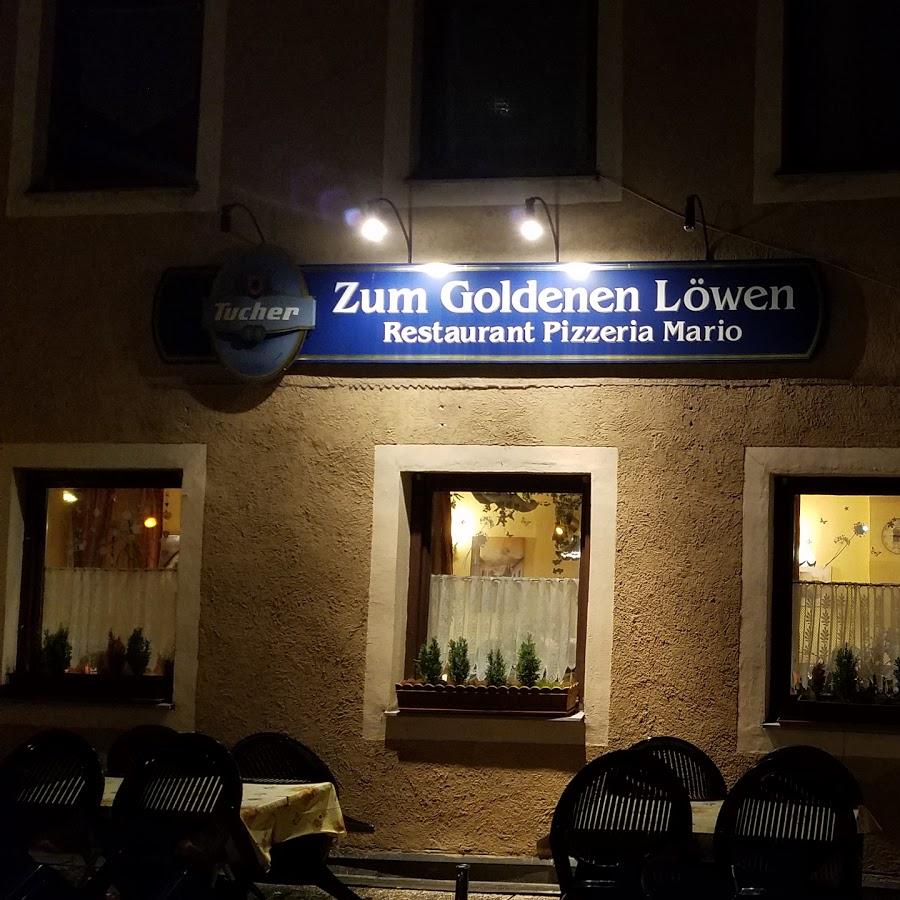 Restaurant "Zum Goldenen Löwen - Restaurant Pizzeria Mario" in Pappenheim