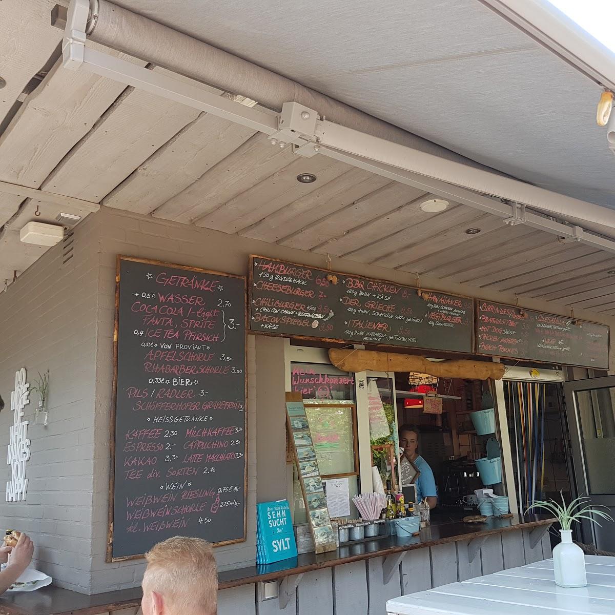 Restaurant "Beach Box" in Sylt