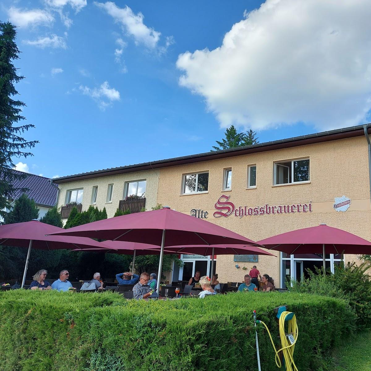Restaurant "Alte Schlossbrauerei" in Mirow