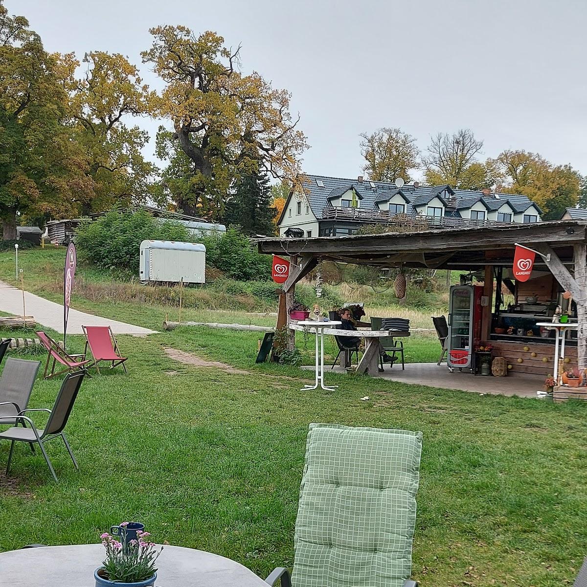 Restaurant "Marina Canow - Biergarten" in Wustrow