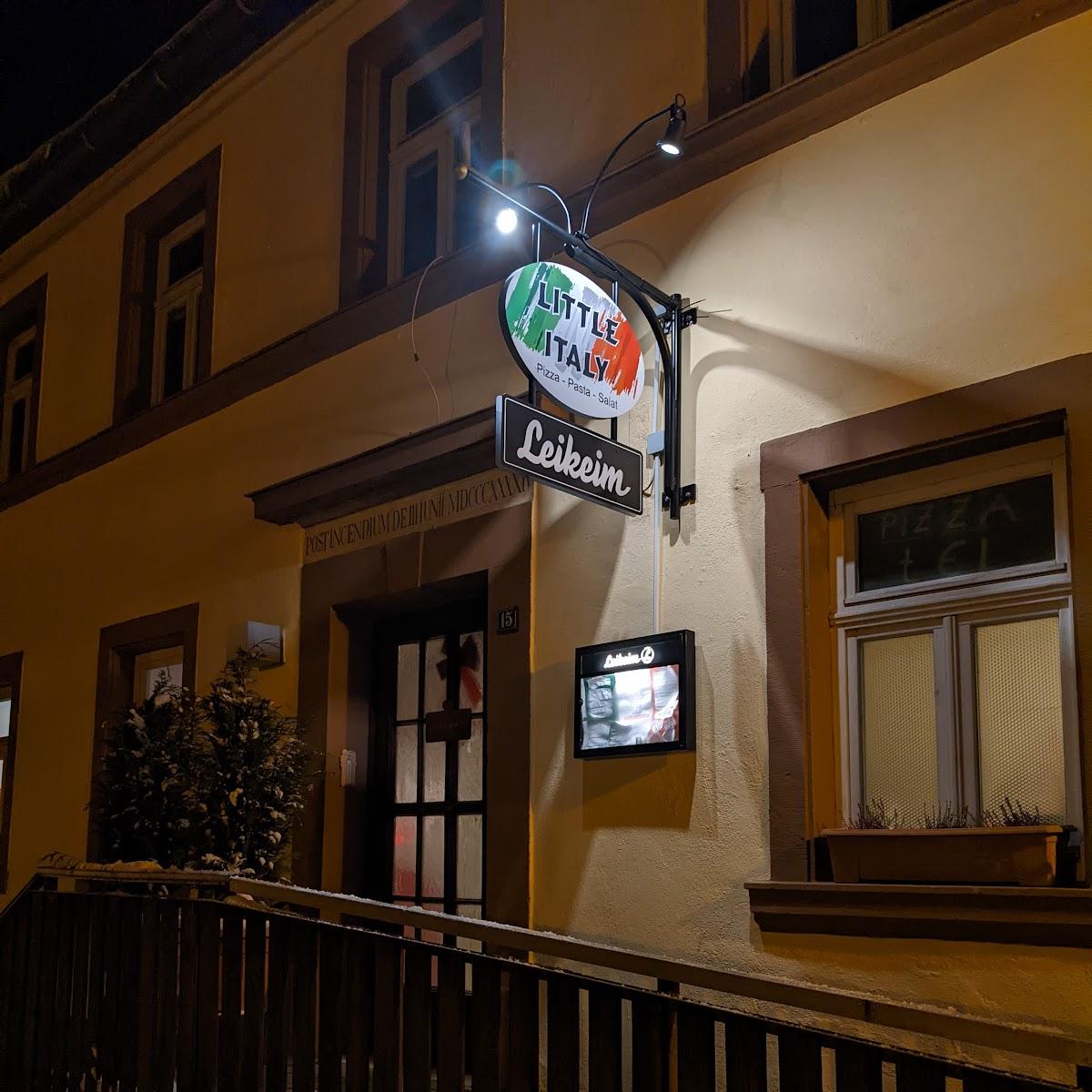 Restaurant "Little Italy" in Teuschnitz
