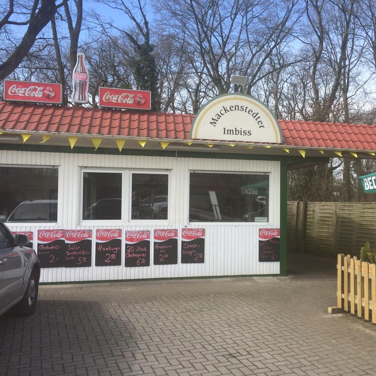 Restaurant "Mackenstedter Imbiß" in Stuhr