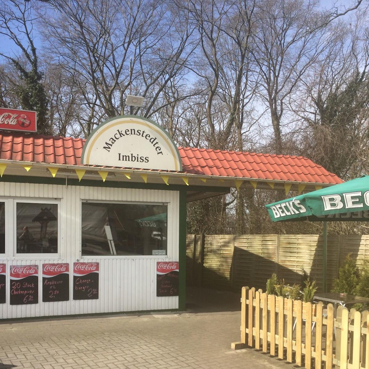 Restaurant "Mackenstedter Imbiß" in Stuhr