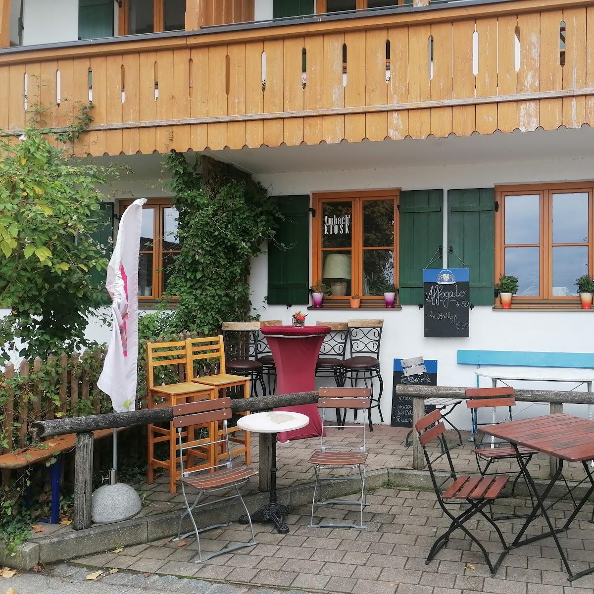 Restaurant "Ambacher Kiosk Daniela Strathmann" in Münsing