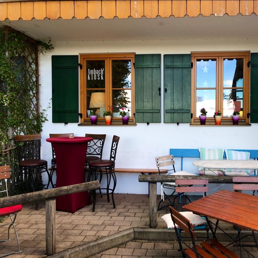 Restaurant "Kiosk - Café SeeLiebe Ambach" in Münsing
