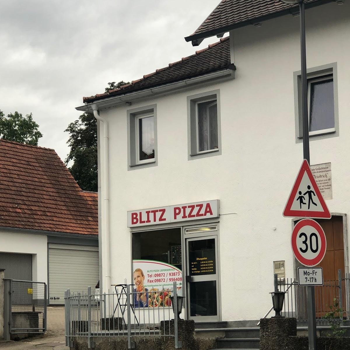 Restaurant "Der Neue Blitz Pizza Lieferservice" in Heilsbronn