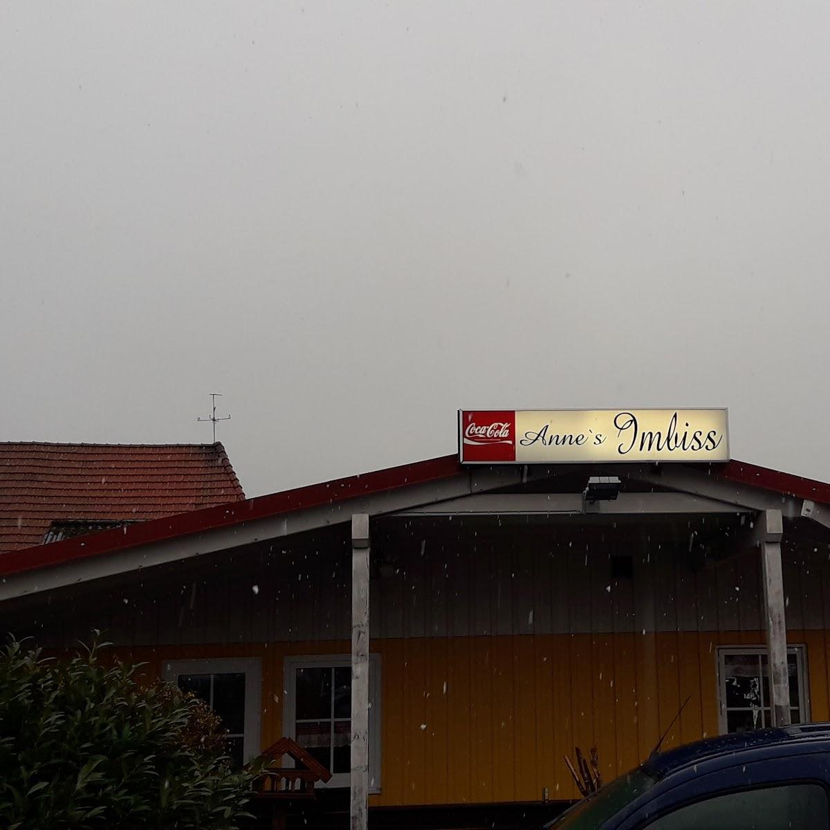 Restaurant "Annes Imbiß" in Wetschen