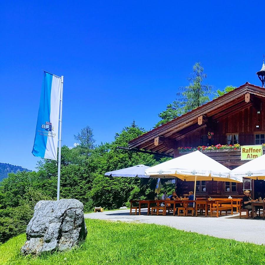Restaurant "Raffner Alm" in Ruhpolding