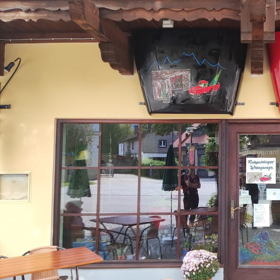 Restaurant "er Weingarage" in Ruhpolding