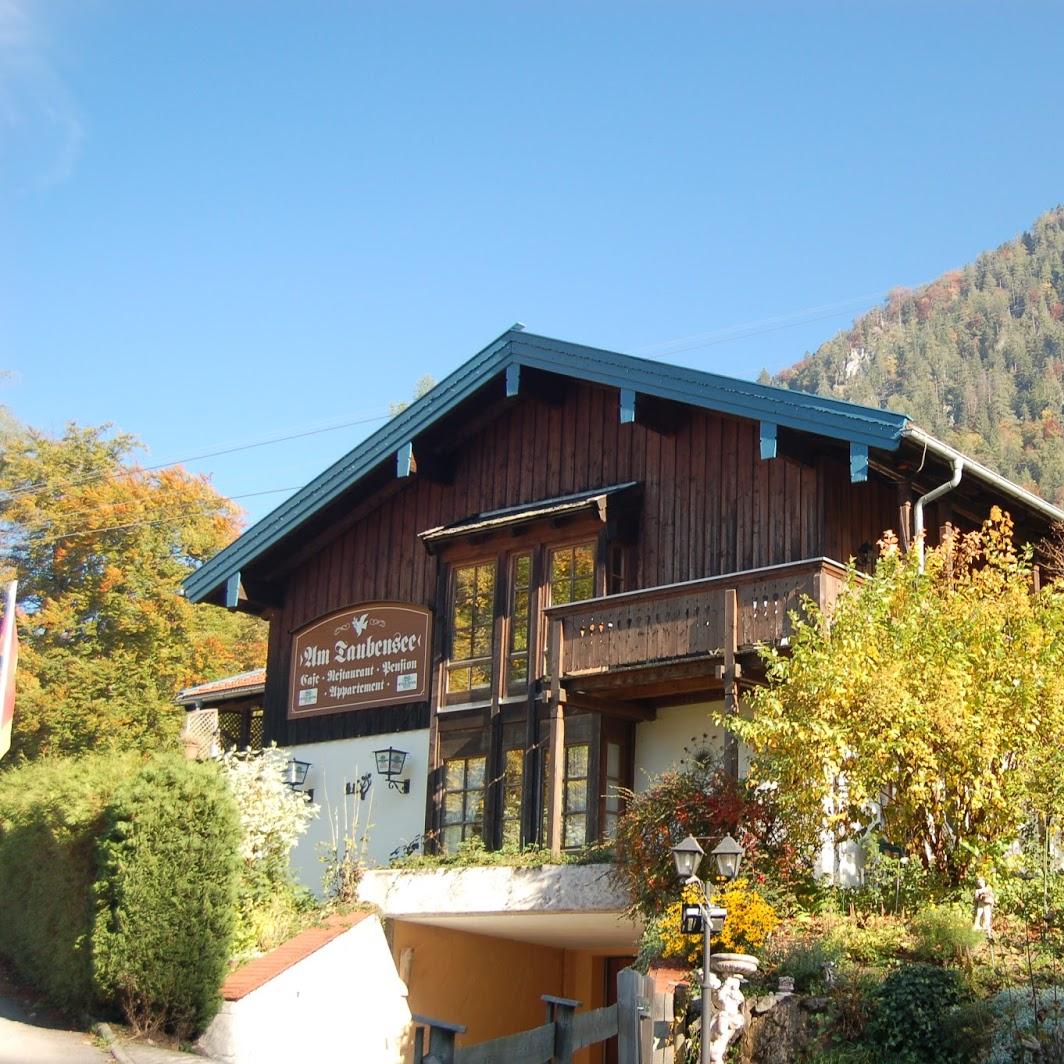 Restaurant "Am Taubensee - Appartements und Café-Restaurant" in Ruhpolding