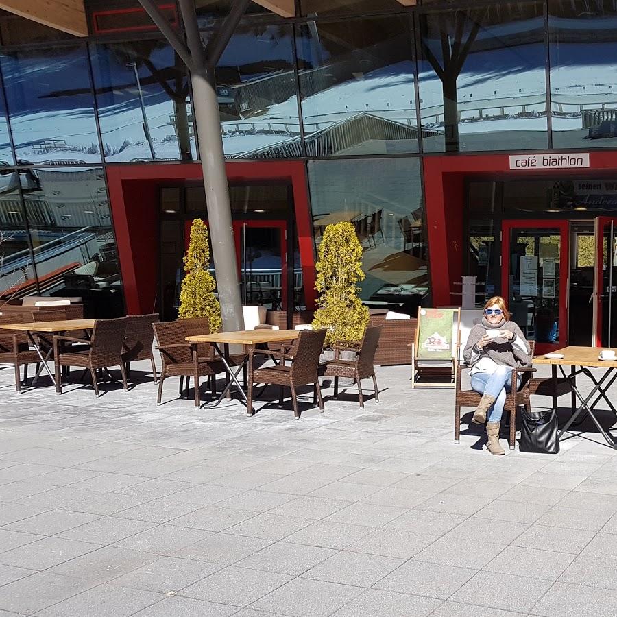 Restaurant "Café Biathlon" in Ruhpolding