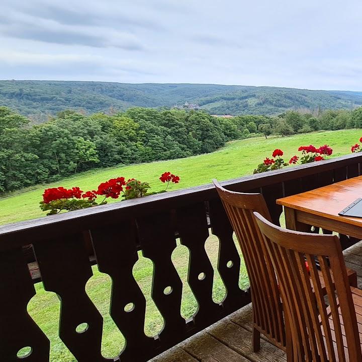 Restaurant "Rammelburg Blick" in Mansfeld