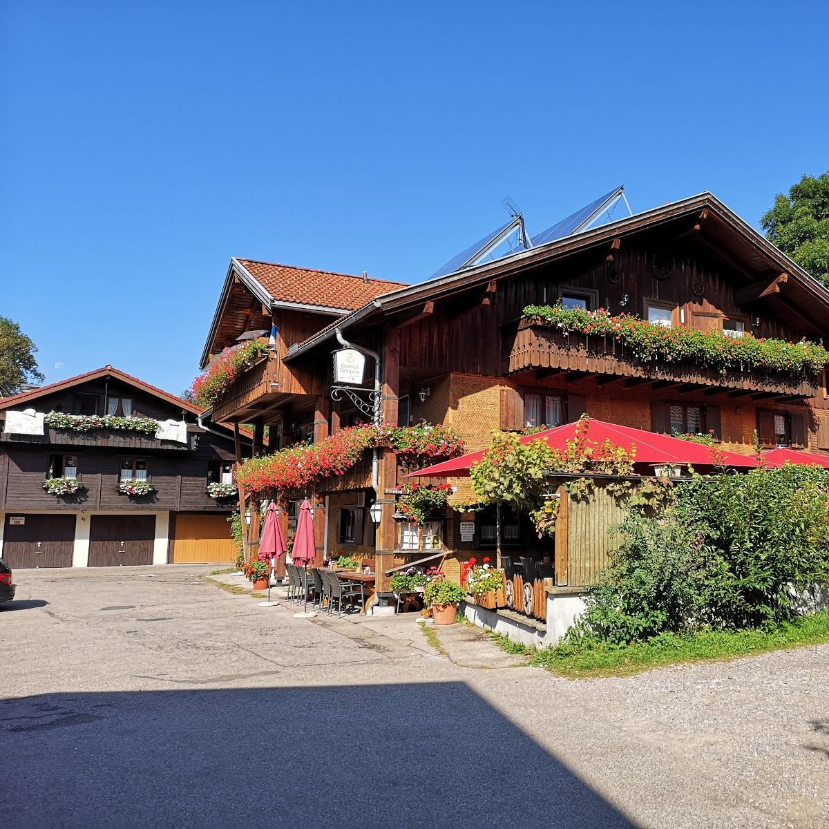 Restaurant "Gasthof Zengerle" in Sonthofen