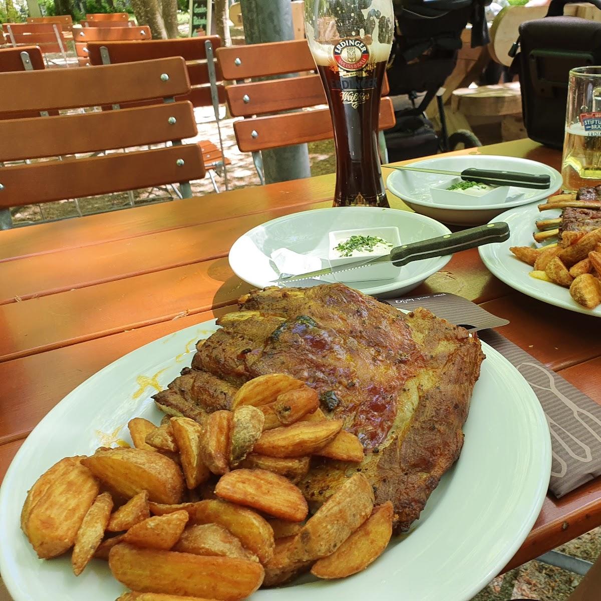 Restaurant "Biergarten im Luitpoldpark" in Schwabmünchen
