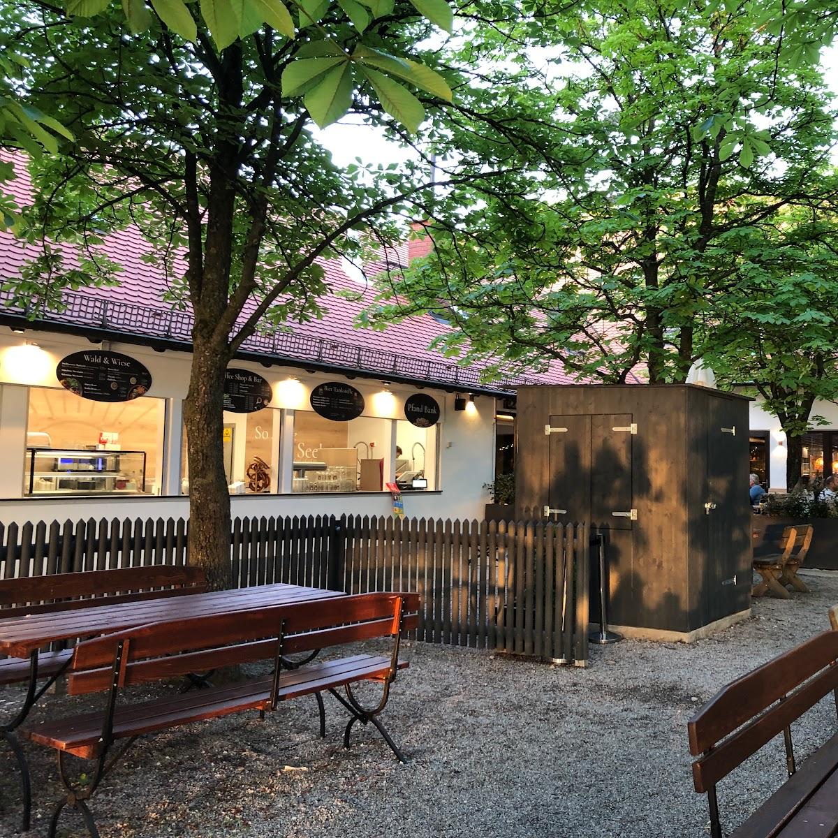 Restaurant "Feringas Seegarten" in Unterföhring