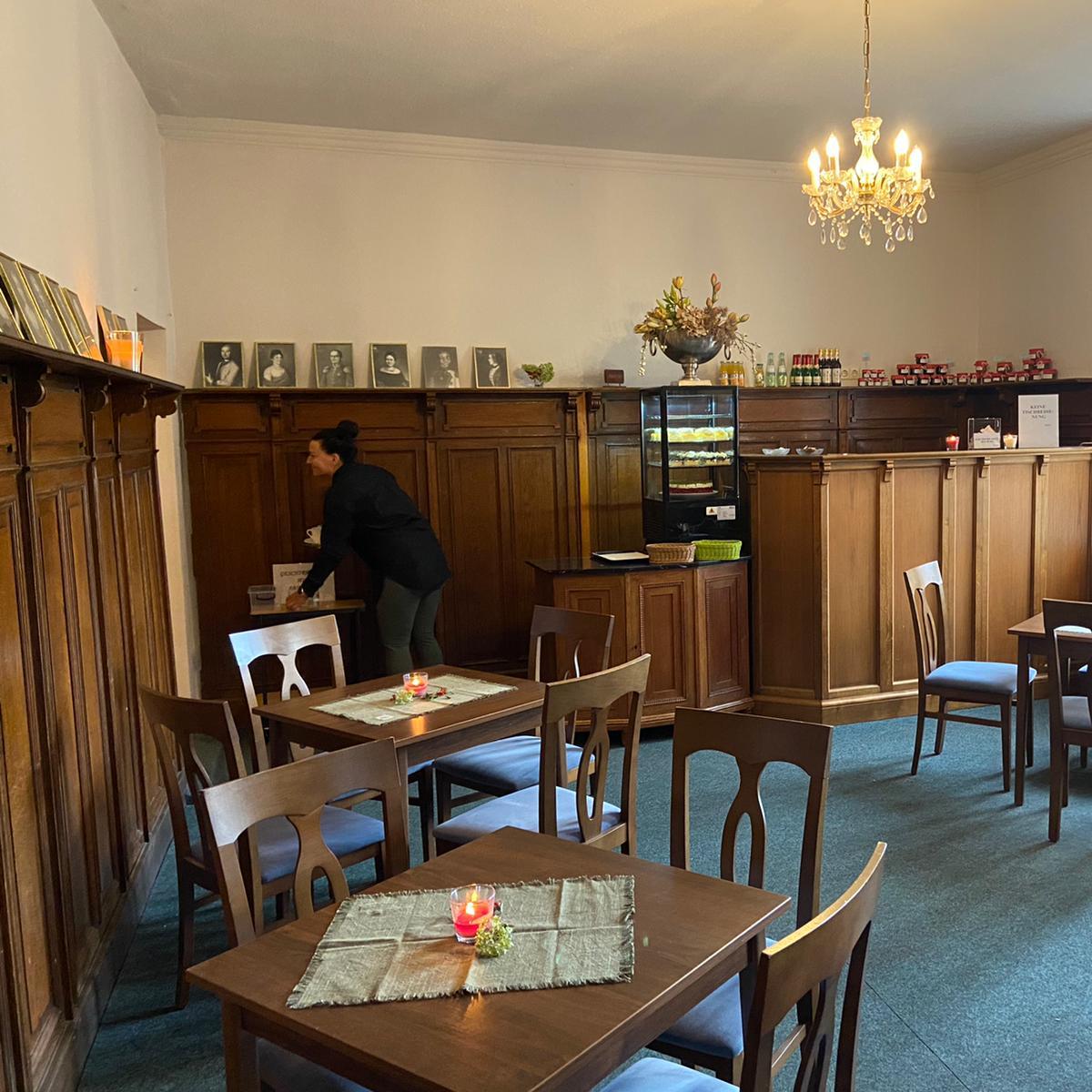 Restaurant "Burgcafé" in Plattenburg