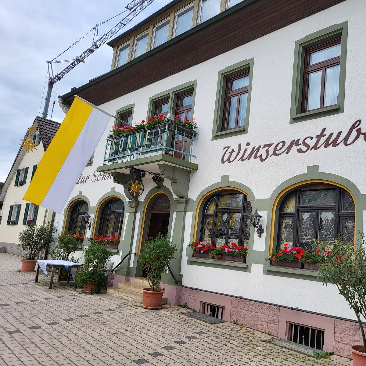 Restaurant "Sonne Winzerstuben Restaurant" in Ehrenkirchen